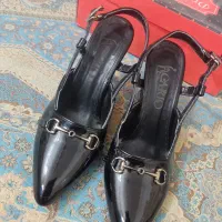 کفش مشکی ورنی سایز ۳۷