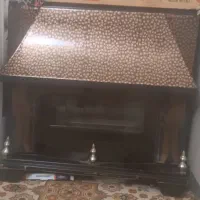 بخاری گازی طرح شومینه