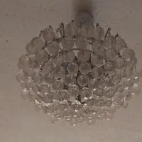 لوستر کریستالی|لوستر و چراغ آویز|شاهینشهر, خانه کارگر|دیوار