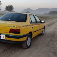 یک دستگاه تاکسی 405 GLX اژانسی دوگانه شرکتی.|خودرو سواری و وانت|کرمانشاه, |دیوار