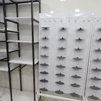 قفسه و ویترین مغازه|کتابخانه، شلف، قفسه‌های دیواری|میبد, |دیوار