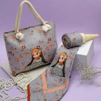 ست کیف و روسری|کیف، کفش، کمربند|ماهنشان, |دیوار