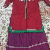 لباس محلی رامیانی اصل جنس ابریشمی