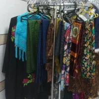 مقداری بافتنی حراج زیر قیمت|لباس|بیلوار, |دیوار