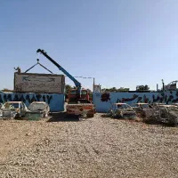 شیشه اتومبیل حاج حسن