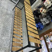 ویترین دو طبقه چوبی آلمینیوم|بوفه، ویترین، کنسول|قیدار, |دیوار