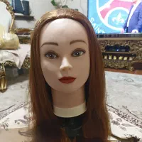 کله مانکن مو بلند پایه دار کاملا سالم