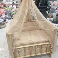 ساخت سرویس چوب نوزاد|تخت و سرویس خواب|کاشان, بازار کاشان|دیوار