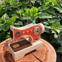 دکوری چوبی نوستالژی چرخ خیاطی|صنایع دستی و سایر لوازم تزئینی|رشت, هلال احمر|دیوار