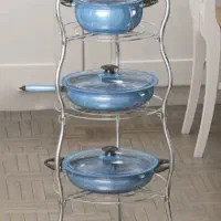 استندقابلمه بسیار محکم ۵طبقه|آبچکان و نظمدهنده ظروف|اسدآباد, |دیوار