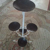 جا گلدانی فرفورژه کاملا سالم ۵تایی