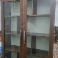کتابخانه عرض ۱۲۰|کتابخانه، شلف، قفسه‌های دیواری|اهواز, فاز ۲ پادادشهر|دیوار