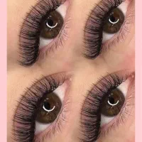 مژه کار با سابقه. میخام