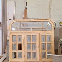 درب و پنجره چوبی|مصالح و تجهیزات ساختمان|اصفهان, ارداجی|دیوار