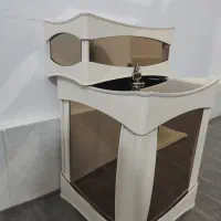 سطل و جا دستمالی کنارسالنی