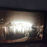 تابلو چراغ دار بزرگ|تابلو، نقاشی، عکس|همدان, |دیوار