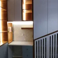 انواع تخت کم‌جای اتاق کودک وکمد بهمراه  نورپردازی‌|خدمات پیشه و مهارت|چهاردانگه (تهران), |دیوار