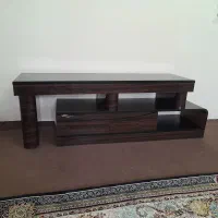 میز تلوزیونی چوبی در حد نو