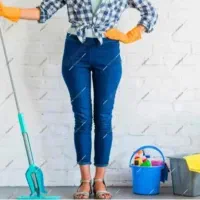 نظافت منزل خانم