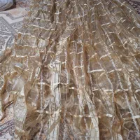 پرده شیشه‌ای ای به فروش میرسد|پرده، رانر، رومیزی|همدان, |دیوار