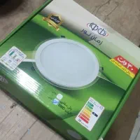 چراغ پنل سقفی دور شیشه ای زمان نور