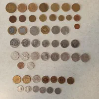 40 عدد سکه کمیاب خارجی، 13 عدد سکه ایرانی