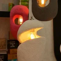 لوستر راگبل/ابری/مدرن/پاپیه ماشه