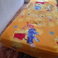 تخت و تشک فنری تک نفره