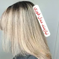 مدل رنگ و لایت مو