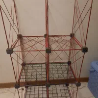قفسه فلزی کتابخانه|کتابخانه، شلف، قفسه‌های دیواری|شیراز, شهرک گلستان|دیوار