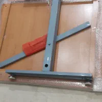 میز تحریر پایه فلزی متحرک، صفحه MDF