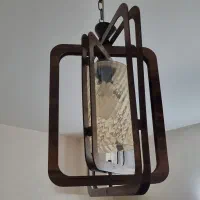 لوستر تک شعله|لوستر و چراغ آویز|گرمدره, |دیوار