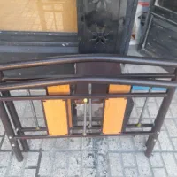 تخت یک نفره فلزی عکس دوم کفی فلزی