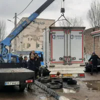 امدادخودرو.مکانیک.یدک کش جرثقیل نیسان خودروبرشبانه