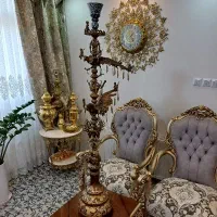 قلیان قدیمی سلطنتی برنزی