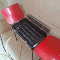 کباب پز،پلین دوگانه زغالی وگازی