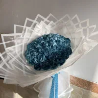 گل رز روبانی خاص|گل مصنوعی|یزد, |دیوار