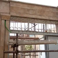 اجرای نمای ساختمان سنگ کاری و کاشی کاری