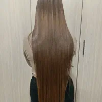 مدل کراتین و پروتئین تراپی مو