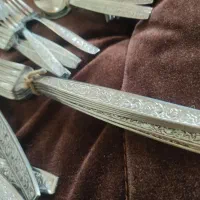 سرویس قاشق چنگال جنس قدیمی