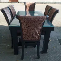 میز غذا خوری ۶نفره|میز و صندلی غذاخوری|بروجرد, |دیوار