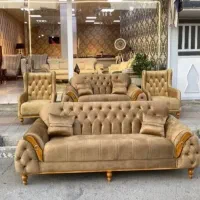 مبل راحتی/پاندای راحتی هفت نفره|مبلمان خانگی و میز عسلی|کرمان, |دیوار