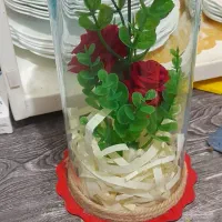 باکس گل شیشه روزمادر