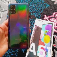 گوشی a51 معامله هم میشه با گوشی سر هم میدم|موبایل|چناران, |دیوار