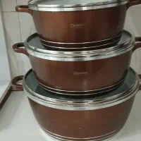 سرویس قابلمه چدن دسینی ایتالیایی|ظروف پختوپز|مهاباد (آذربایجان غربی), |دیوار