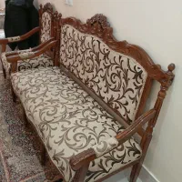 مبل نیم ست چوب|مبلمان خانگی و میز عسلی|اندیشه, اندیشه فاز ۲|دیوار