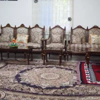 ۲دست مبل استیل ۹ نفره کلا۱۸نفره،هردست۵۱ملیون