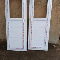 تعدادی  درب حمام و سرویس درب یو پی وی سی نصف قیمت