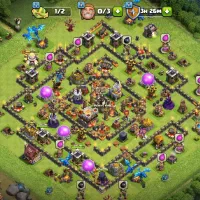 اکانت کلش تالار ۱۱ لول ۷۱