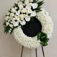 تاج گل / پایه گل تسلیتی/ کد T101
